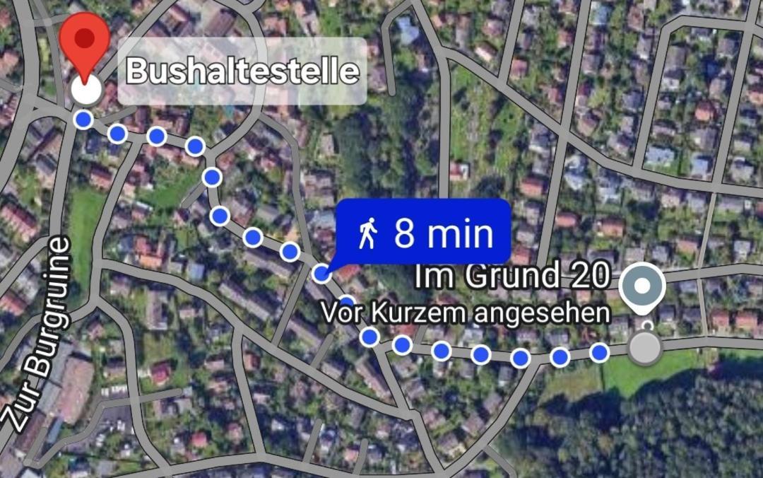 Marburg Apartment Pfiffige Luisa In Ruhiger Waldrandlage Mit Balkon Und Wintergarten المظهر الخارجي الصورة